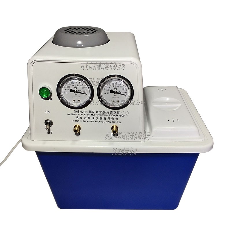 SHZ-D(Ⅲ)臺式循環(huán)水真空泵(雙表雙抽頭)